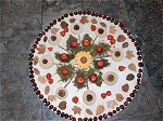 Prachtvoller Altar zum Erntedankfest, Bild in Großdarstellung
