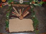 Prachtvoller Altar zum Erntedankfest, Bild in Großdarstellung